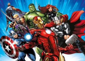 Vliesová fototapeta Marvel Avengers, Disney | 360 x 270 cm | FTDNXXL 5077 - Obrázek 2