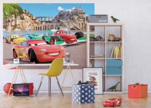 Fototapeta na zed' Disney Auta Rivalové | 252 x 182 cm | FTDXL 1960