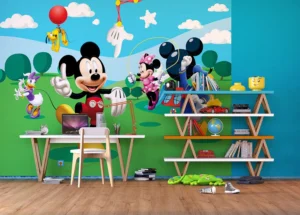 Wall Mural Disney Mickey Mouse Playground, 360 x 254 cm, FTD 0253