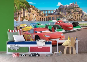 Wall Mural Disney Cars Competition, 360 x 254 cm, FTD 2221