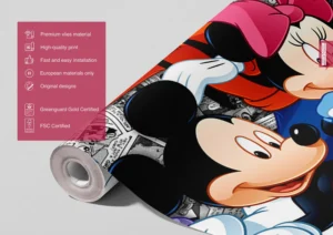 Wall Mural Disney Mickey Mouse Dark Comics, 360 x 254 cm, FTD 2225 - Image 3