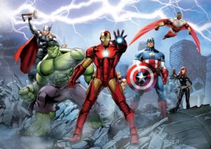 Wall Mural Marvel Avengers, 360 x 254 cm, FTD 2230 - Image 2