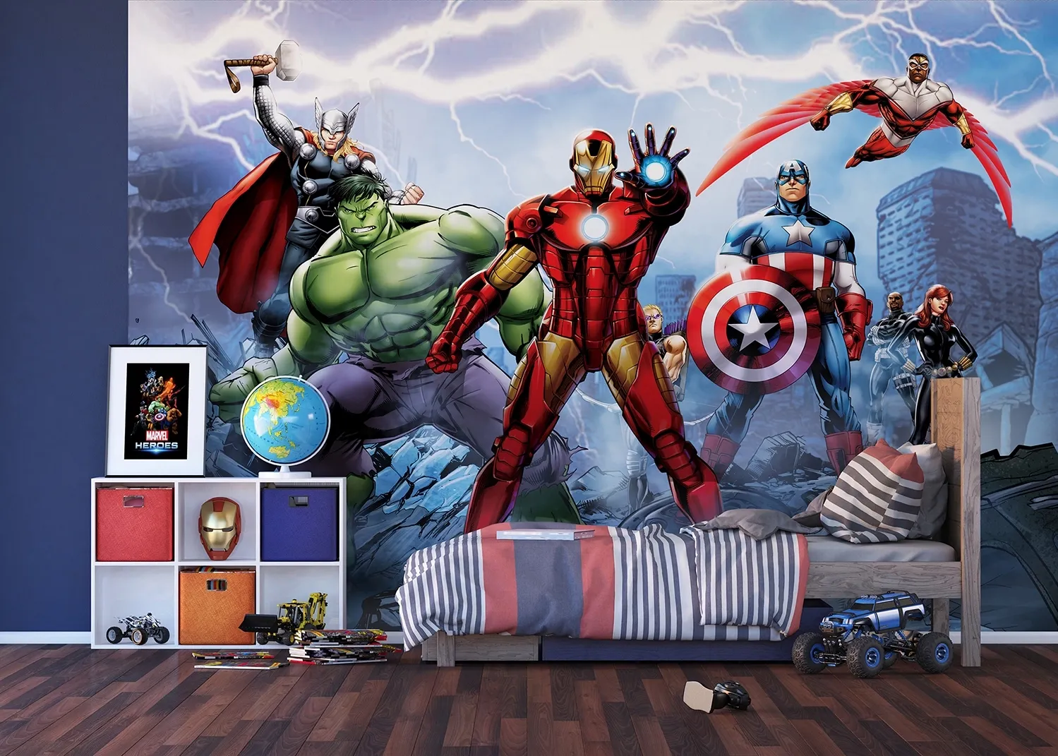 FTD_2230_INTERIOR_NEW Wall Mural Marvel Avengers, 360 x 254 cm, FTD 2230 - Image 1