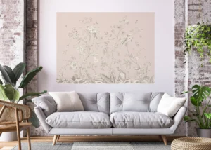 Vliesová fototapeta na zed' Pastelové Květy | 155 x 110 cm | FTNM 7701 - Obrázek 3