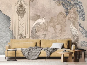 Wall Mural Modern Rococo, 375 x 270 cm, FTNS 1252 - Image 5