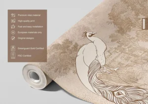 Wall Mural Modern Rococo, 375 x 270 cm, FTNS 1252 - Image 6