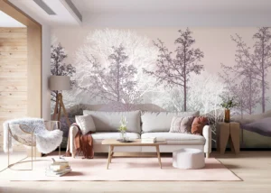 Fototapeta Ilustrovaná Krajina | Vliesová fototapeta na zed' | 375 x 270 cm | FTNS 1253 - Obrázek 3