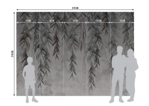 Fototapeta Zavěšené Listí | Vliesová fototapeta na zed' | 375 x 270 cm | FTNS 1255 - Obrázek 5