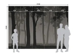 Wall Mural Mystic Forest, 375 x 270 cm, FTNS 1266 - Obrázek 7