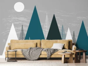 Wall Mural Mountain Spike, Premium Non-woven Wallpaper, 375 x 270 cm, FTNS 1270 - Image 3