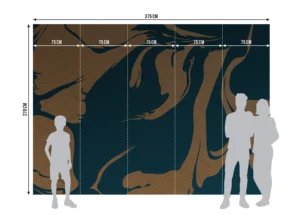 Fototapeta Abstraktní Umění | Vliesová fototapeta na zed' | 375 x 270 cm | FTNS 1274 - Obrázek 5