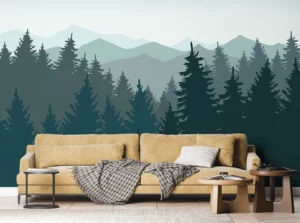 Wall Mural Deep in the Forest, Premium Non-woven Wallpaper, 375 x 270 cm, FTNS 1276 - Image 5