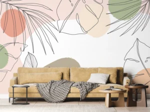 Wall Mural Tender Contour, 375 x 270 cm, FTNS 1277 - Image 5