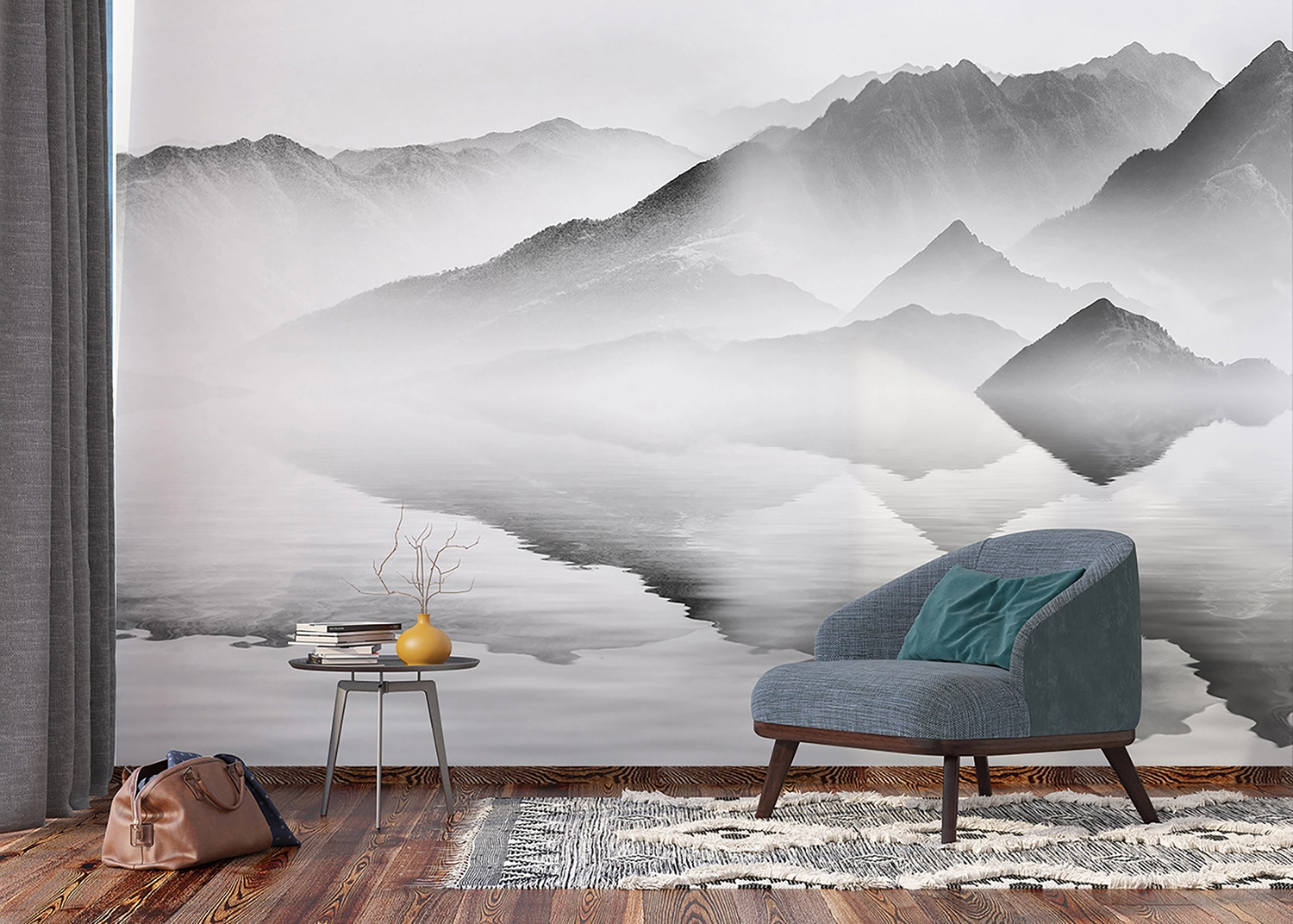 FTNS_1284_INTERIOR-1.webp Wall Mural Mountain Lake, 375 x 270 cm, FTNS 1284
