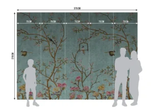 Wall Mural Magic Garden, 375 x 270 cm, FTNS 1285 - Image 7