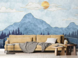 Wall Mural Oriental Landscape, 375 x 270 cm, FTNS 1289 - Image 3