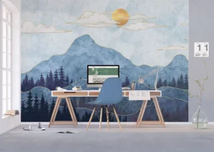 Wall Mural Oriental Landscape, 375 x 270 cm, FTNS 1289