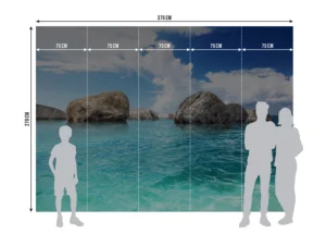 Fototapeta Balvany v Oceánu | Vliesová fototapeta na zed' | 360 x 270 cm | FTNS 2452 - Obrázek 5