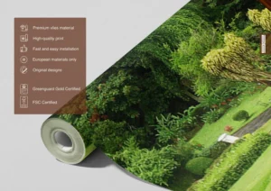 Wall Mural Window to Garden, 375 x 270 cm, FTNS 2456 - Obrázek 4