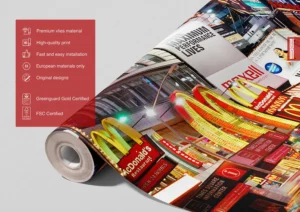 Wall Mural Broadway, 375 x 270 cm, FTNS 2473 - Obrázek 5