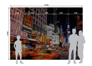 Wall Mural Broadway, 375 x 270 cm, FTNS 2473 - Obrázek 6