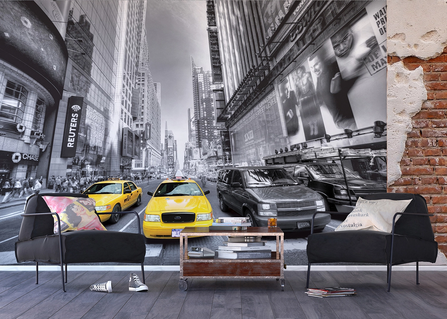 FTNS_2474_INTERIOR_NEW-1.webp Wall Mural Yellow Cab, 375 x 270 cm, FTNS 2474