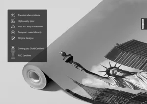 Fototapeta Socha Svobody | Vliesová fototapeta na zed' | 360 x 270 cm | FTNS 2475 - Obrázek 4