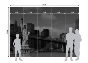 Wall Mural Liberty, 375 x 270 cm, FTNS 2475 - Obrázek 5