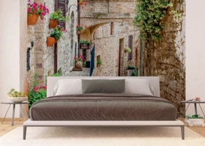 Wall Mural Garden, Premium Non-woven Wallpaper, 375 x 270 cm, FTNS 1257 - Image 3