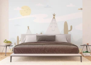 Wall Mural Happy Village, 375 x 270 cm, FTNS 1268 - Image 3