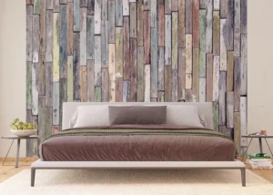 Wall Mural Rusty Wood Planks, 375 x 270 cm, FTNS 2478 - Image 3