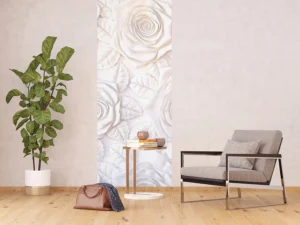 Vliesová fototapeta na zed' Vystupující Květy | 90 x 270 cm | FTNVL3709