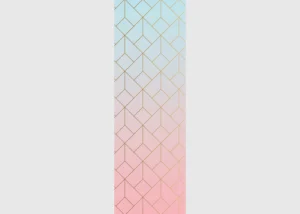 Vliesová fototapeta na zed' Gradující Vzor | 90 x 270 cm | FTNV L3720 - Obrázek 2