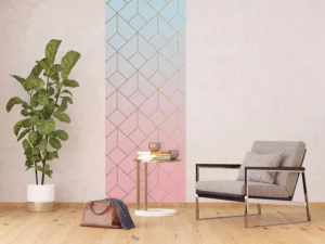 Vliesová fototapeta na zed' Gradující Vzor | 90 x 270 cm | FTNV L3720 - Obrázek 3