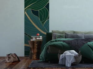 Vliesová fototapeta na zed' Noční Listí | 90 x 270 cm | FTNVL3728