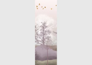 Vliesová fototapeta na zed' Ilustrovaná Krajina | 90 x 270 cm | FTNV L3730 - Obrázek 2