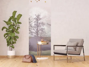 Vliesová fototapeta na zed' Ilustrovaná Krajina | 90 x 270 cm | FTNV L3730 - Obrázek 3