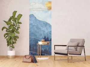 Vliesová fototapeta na zed' Horská Krajina | 90 x 270 cm | FTNV L3732 - Obrázek 3