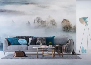 Wall Mural Misty Morning, Premium Non-woven Wallpaper, 375 x 270 cm, FTNXXL 3010 - Image 3