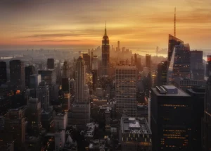 Fototapeta New Yorské Panorama | Vliesová fototapeta na zed' | 375 x 270 cm | FTNXXL 3011 - Obrázek 2