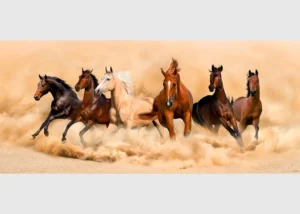 Wall Mural Horses, 202 x 90 cm, FTNH 2748 - Obrázek 2