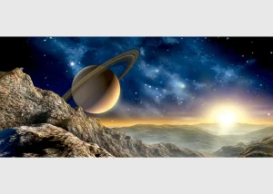 Vliesová fototapeta na zed' Vesmírný Obraz Planety Neptun | 202 x 90 cm | FTNH 2751 - Obrázek 2