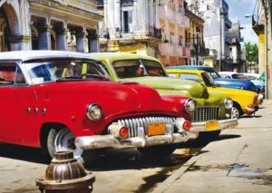Wall Mural Cuban Cars, 160 x 110 cm, FTNM 2603 - Obrázek 2