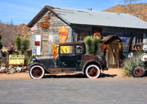 Vliesová fototapeta na zed' Zašlý Veterán | 155 x 110 cm | FTNM 2604 - Obrázek 2