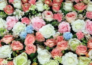 Vliesová fototapeta na zed' Koberec Růží | 155 x 110 cm | FTNM 2653 - Obrázek 2