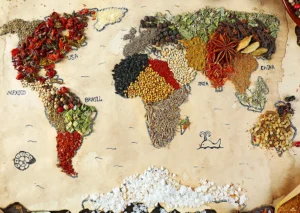 Wall Mural World Spices, 160 x 110 cm, FTNM 2679 - Image 2