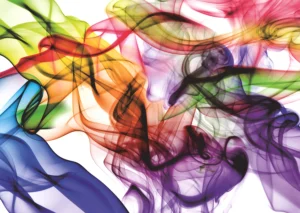 Vliesová fototapeta na zed' Barevný Kouř | 155 x 110 cm | FTNM 2696 - Obrázek 2