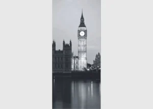 Vliesová fototapeta na zed' Big Ben v Noci | 202 x 90 cm | FTNV 2843 - Obrázek 2