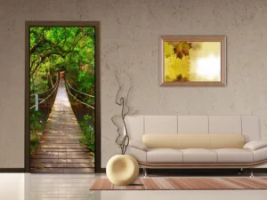 Wall Mural Bridge, 90 x 202 cm, FTNV 2891 - Obrázek 3