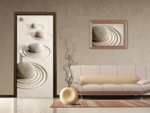 Vliesová fototapeta na zed' Oblázky v Písku | 202 x 90 cm | FTNV 2906 - Obrázek 3